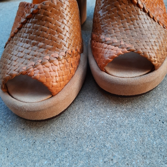 Stephane Kelian, Made in France, Braided Leather Platform Sandal, Luxury, SZ 9 - Picture 2 of 16